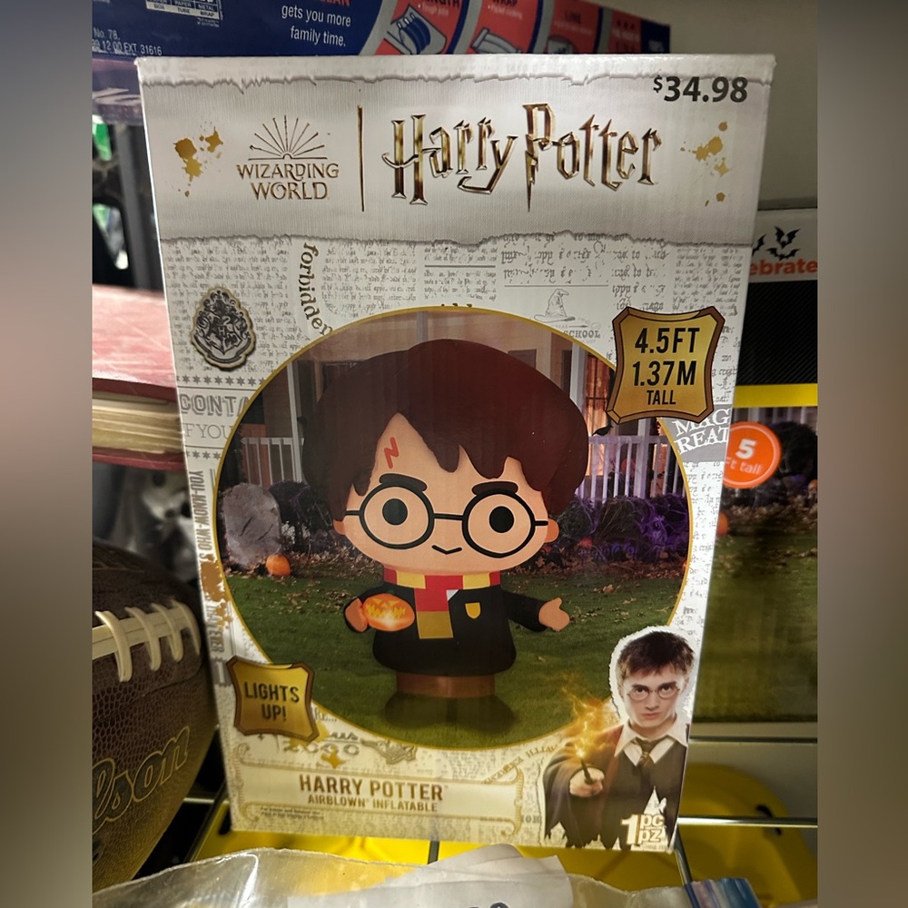 Never Opened Harry Potter Holiday Decor with Light-Up Feature - Picture 3 of 3